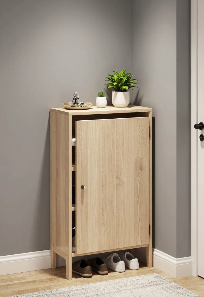 12 Small Mudroom Entryway Ideas That Work Hard 3. Sleek Shoe Storage Solutions 0