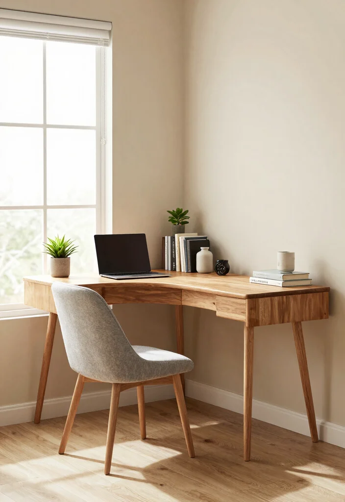 12 Small Office Ideas Home with Smart Storage 5. Corner Desks 0