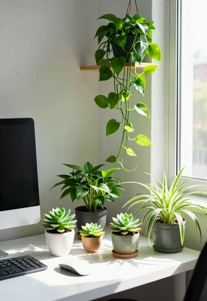 12 Small Office Ideas That Maximize Limited Space 45 12 Small Office Ideas That Maximize Limited Space 5. Incorporate Plants 0