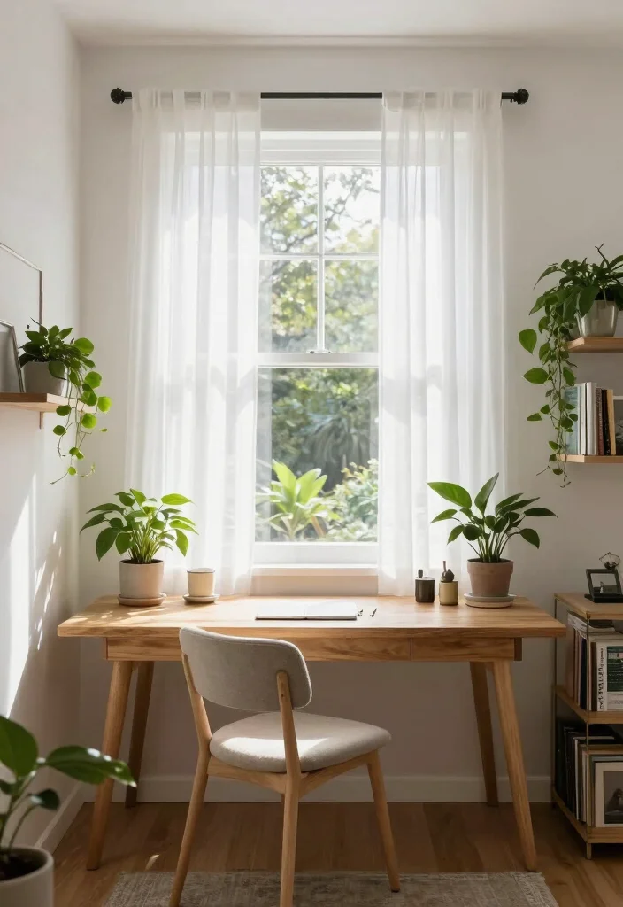 12 WFH Office Ideas for Comfortable Remote Days 1. Embrace Natural Light 0