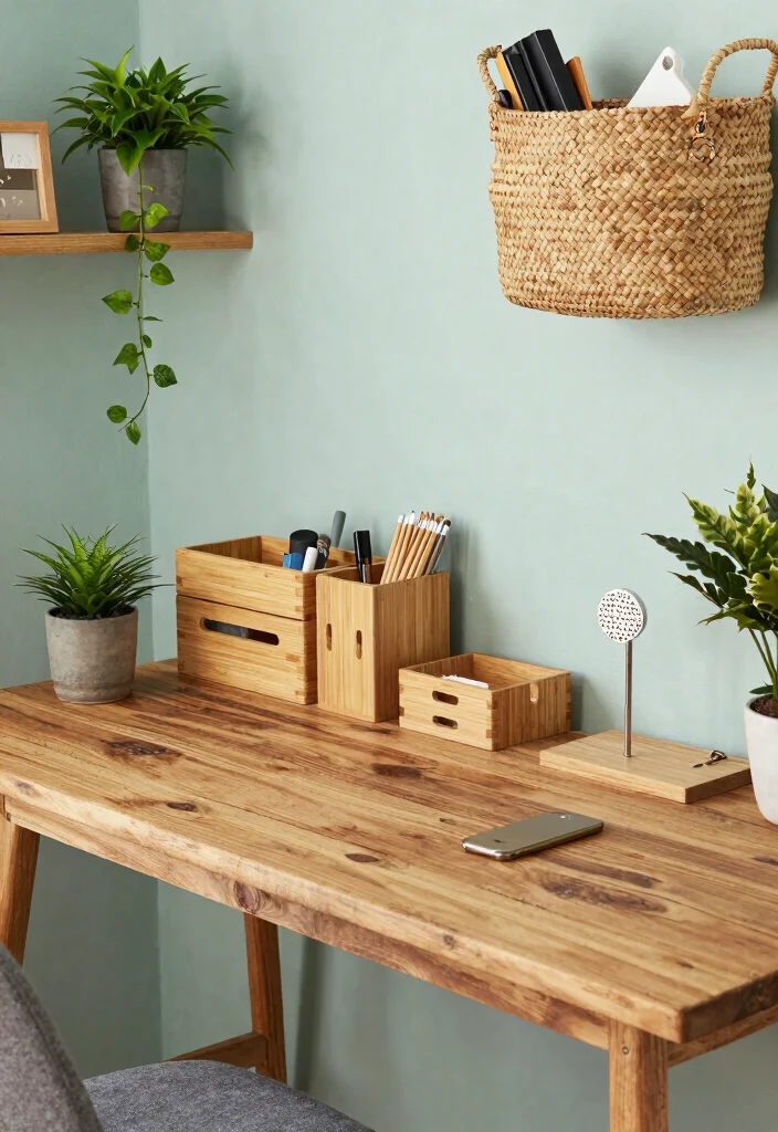 12 WFH Office Ideas for Comfortable Remote Days 2. Choose Eco Friendly Materials 0