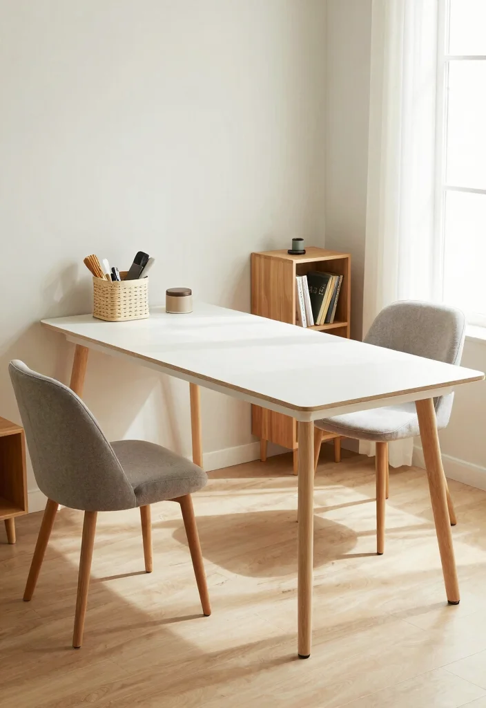 12 WFH Office Ideas for Comfortable Remote Days 7. Utilize Multi Functional Furniture 0