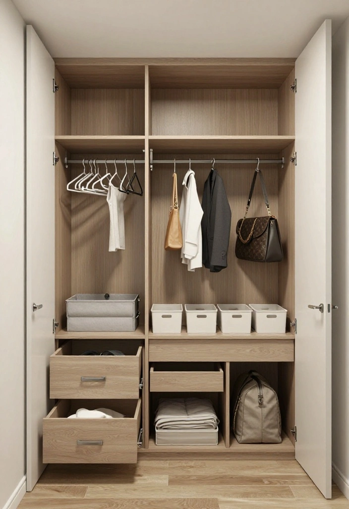 12 Walking Closet Ideas with Practical and Stylish Layouts 25 12 Walking Closet Ideas with Practical and Stylish Layouts 5. Smart Storage Solutions 0