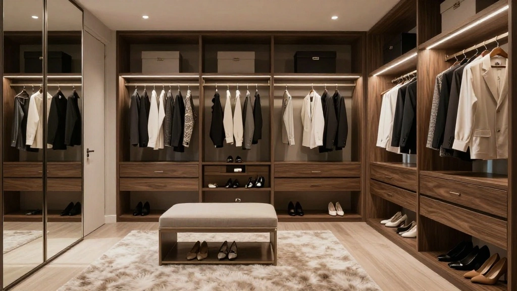 12 Walking Closet Ideas with Practical and Stylish Layouts