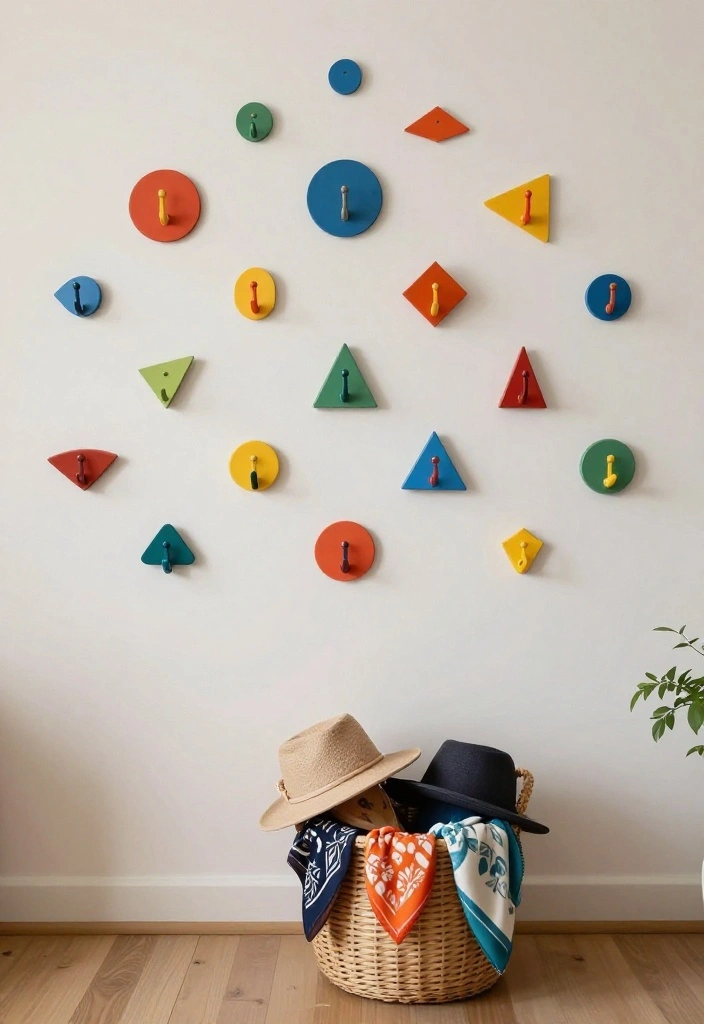 14 Apartment Entryway Ideas for Small Living Spaces 2 14 Apartment Entryway Ideas for Small Living Spaces 2. Stylish Wall Hooks 0