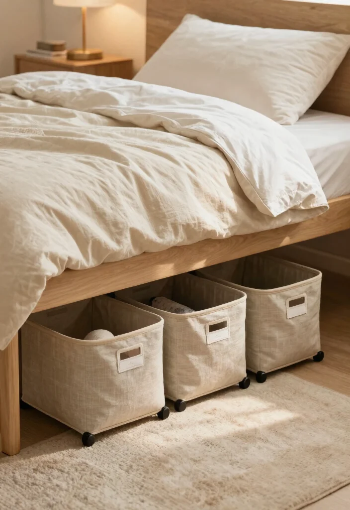 14 Bedroom Office Ideas for Dual Purpose Rooms 6. Under Bed Storage Solutions 0