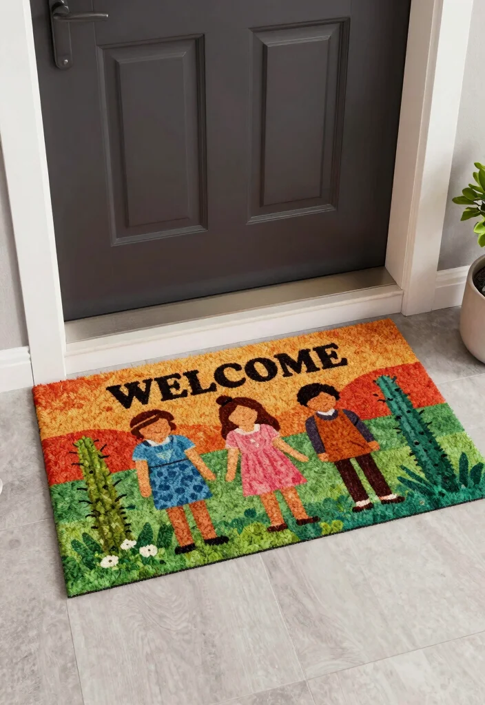 14 Bloxburg Entryway Ideas for Modern Builds 52 14 Bloxburg Entryway Ideas for Modern Builds 12. Personalized Welcome Mat 0 1