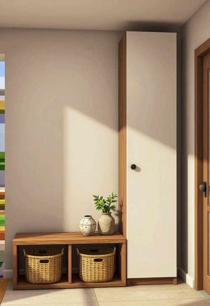 14 Bloxburg Entryway Ideas for Modern Builds 39 14 Bloxburg Entryway Ideas for Modern Builds 9. Innovative Storage 0 1