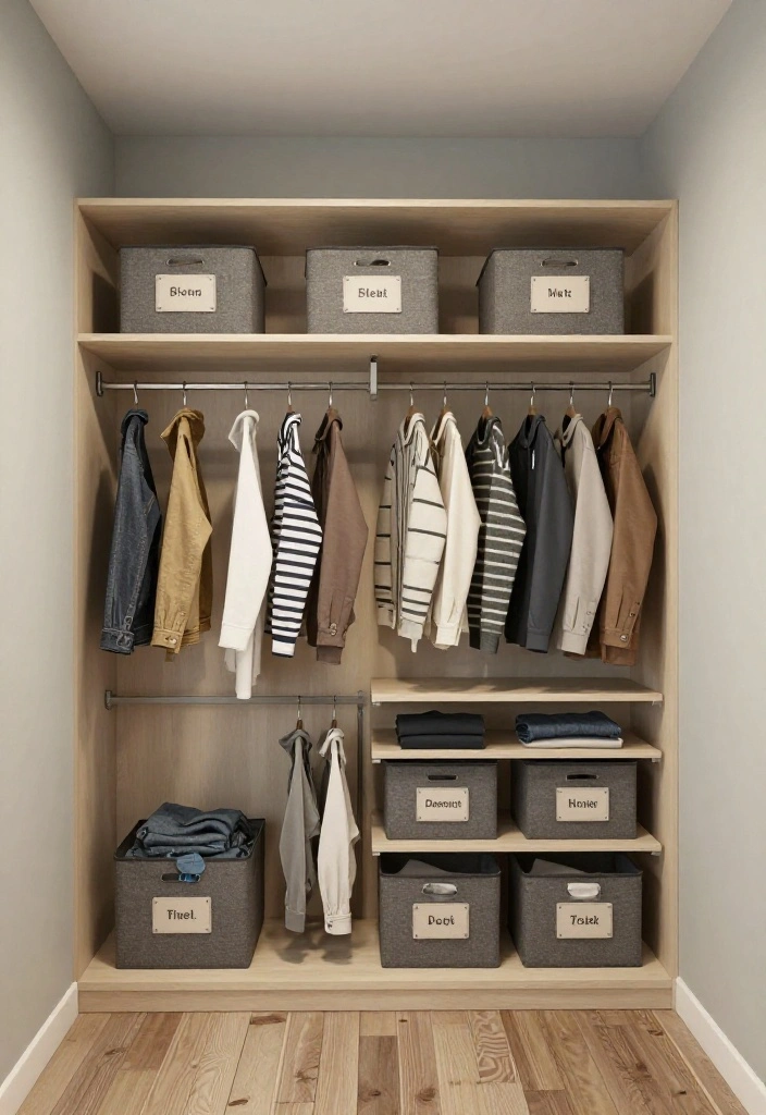 14 Closet Design Ideas for a Clean and Functional Layout 10. Seasonal Rotation Systems 0