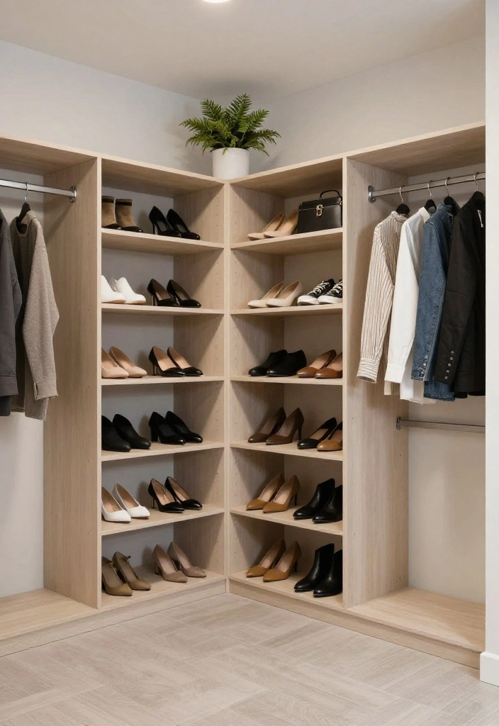14 Closet Design Ideas for a Clean and Functional Layout 12. Utilizing Nooks and Corners 0