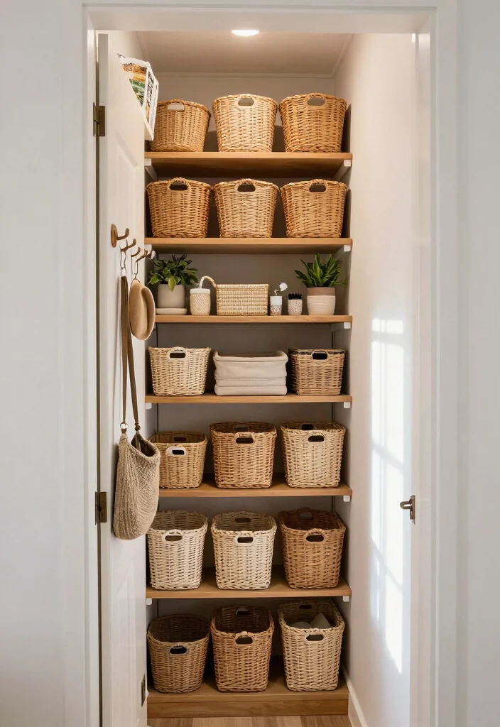 14 Closet Ideas for Small Spaces That Stay Organized 1. Vertical Storage Solutions 0