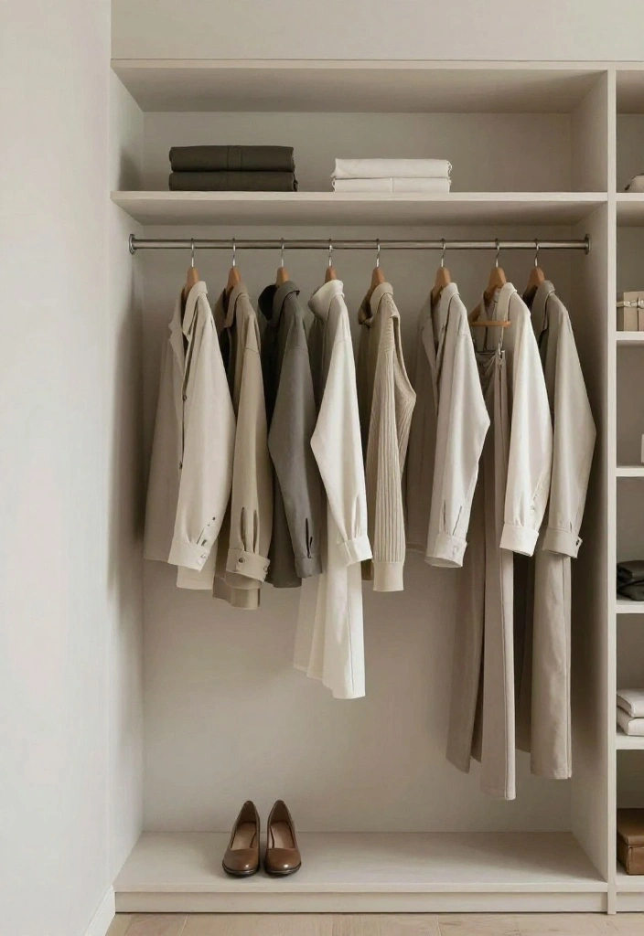 14 Closet Ideas for Small Spaces That Stay Organized 9. Minimalist Approach 0