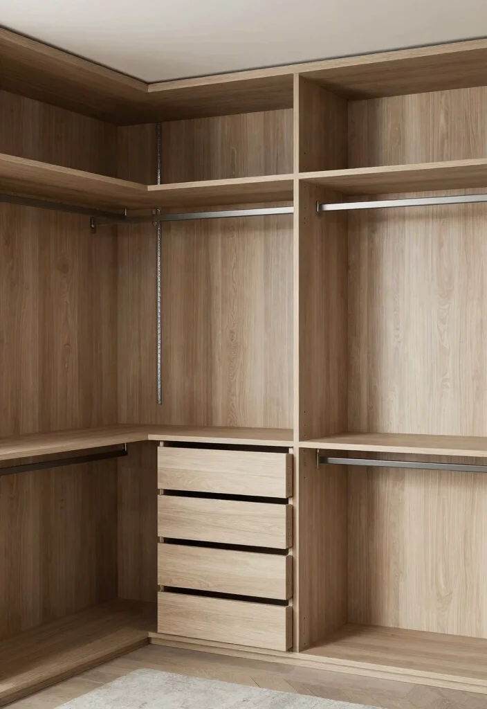 14 Closet Ideas to Create a Stylish and Organized Storage Space 12. Customizable Closet Systems 0 1