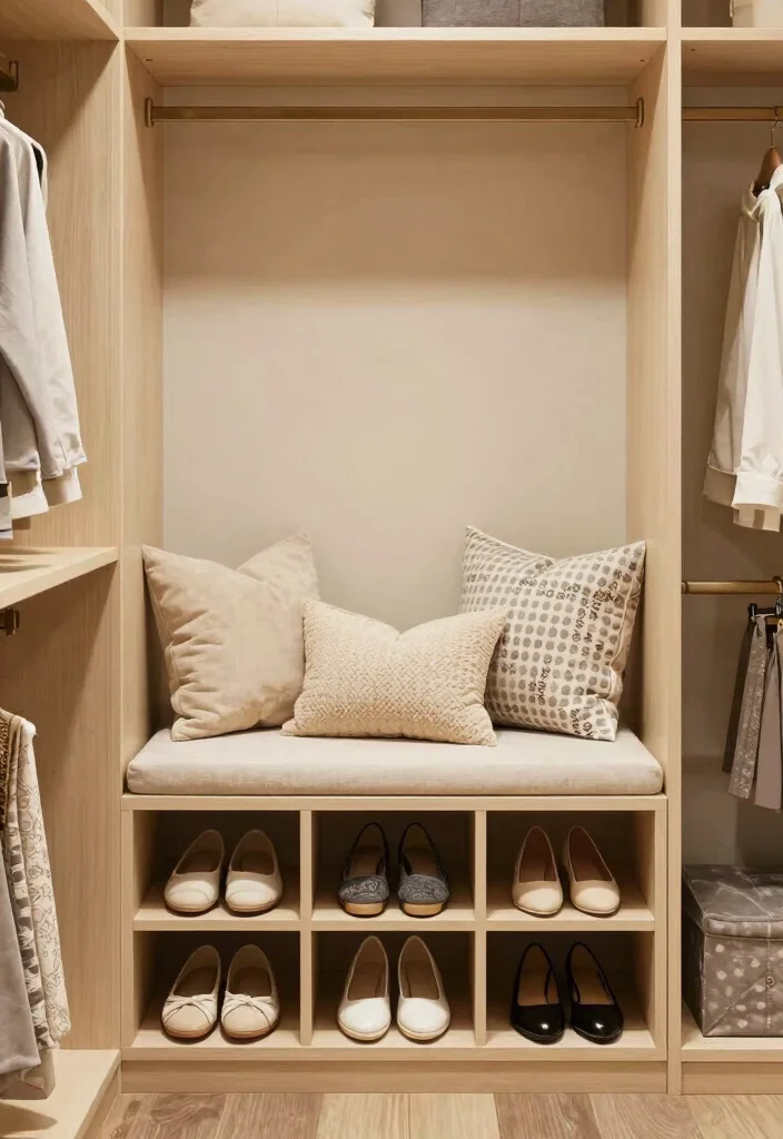14 Closet Ideas to Create a Stylish and Organized Storage Space 4. Multi functional Storage Units 0 1