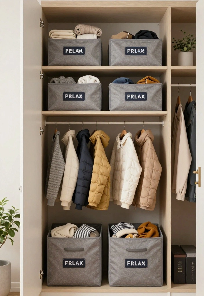 14 Closet Shelving Ideas to Maximize Vertical Storage 64 14 Closet Shelving Ideas to Maximize Vertical Storage 14. Seasonal Storage Solutions for Year Round Organization 0 1