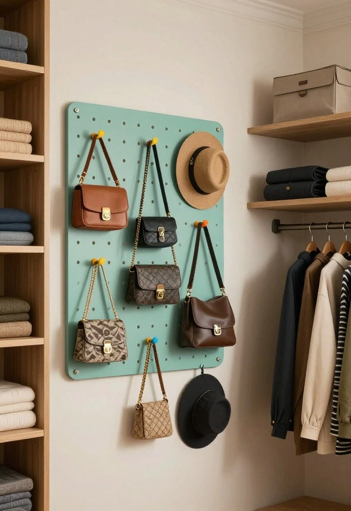 14 Closet Shelving Ideas to Maximize Vertical Storage 37 14 Closet Shelving Ideas to Maximize Vertical Storage 7. Pegboards for Versatile Storage 0 1