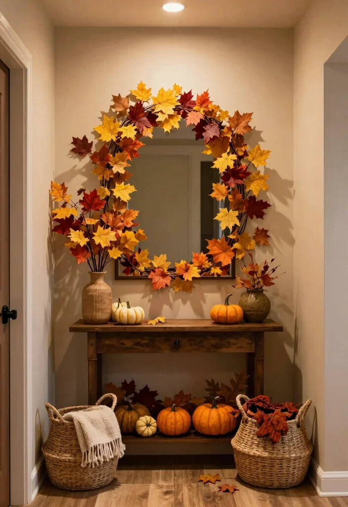 14 Entryway Decor Ideas to Add Personality 10. Seasonal Decor 0 1