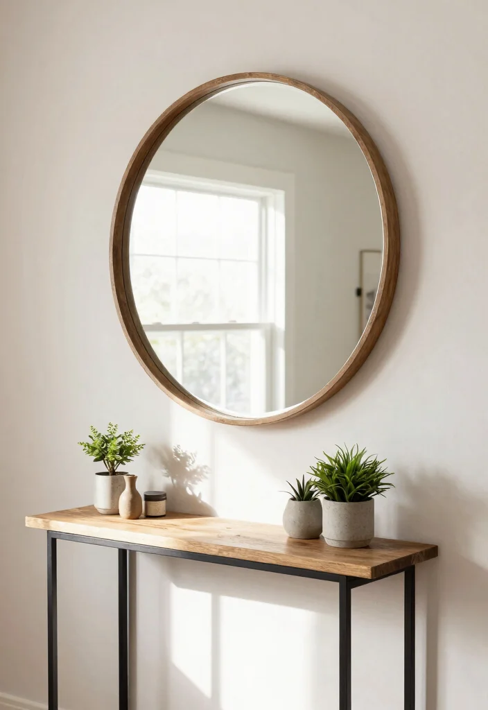 14 Entryway Decor Ideas to Add Personality 12. Mirrors for Light and Space 0 1