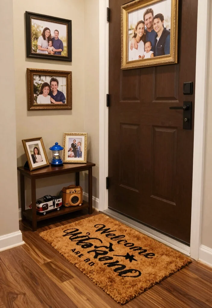 14 Entryway Ideas to Create a Welcoming First Impression 4. Personalized Greetings 0
