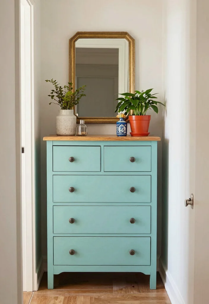 14 Entryway Storage Ideas to Hide Everyday Mess 52 14 Entryway Storage Ideas to Hide Everyday Mess 12. Repurposed Furniture 0