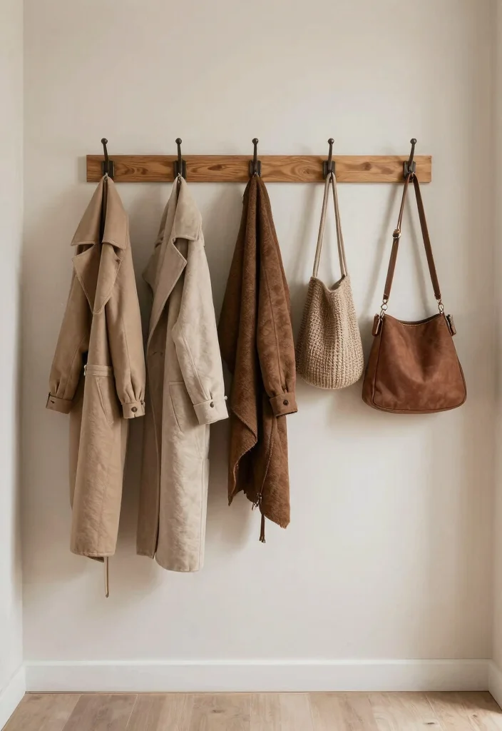 14 Entryway Storage Ideas to Hide Everyday Mess 4 14 Entryway Storage Ideas to Hide Everyday Mess 4. Hooks and Racks 0