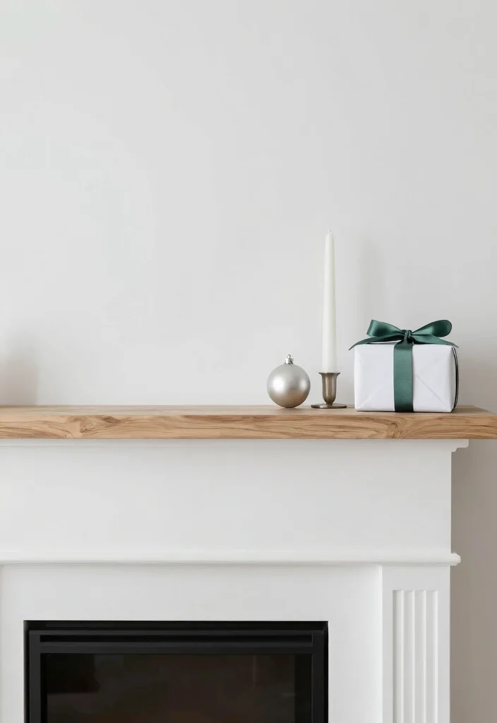 14 Fireplace Mantel Decorating Ideas for Seasonal Styling 25 14 Fireplace Mantel Decorating Ideas for Seasonal Styling 5. Minimalist Holiday Charm 0