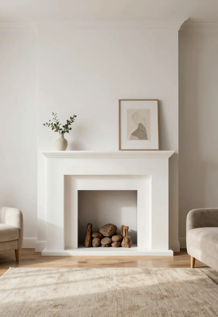14 Fireplace Surround Ideas for a Finished Look 11. Minimalist Surround 0