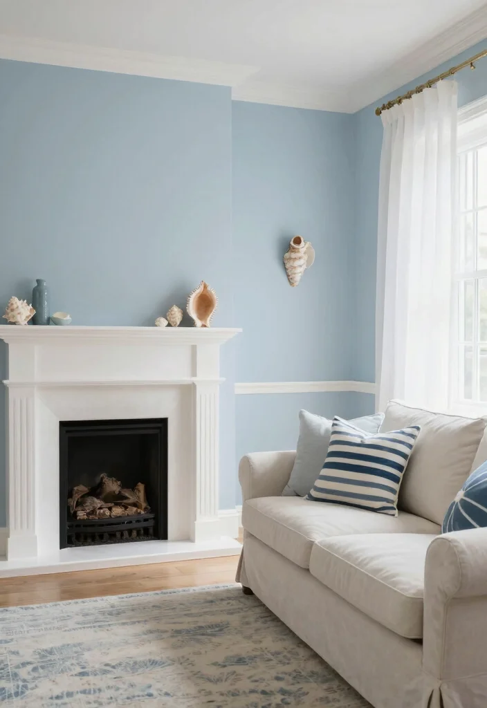 14 Fireplace Surround Ideas for a Finished Look 13. Coastal Inspired Surround 0