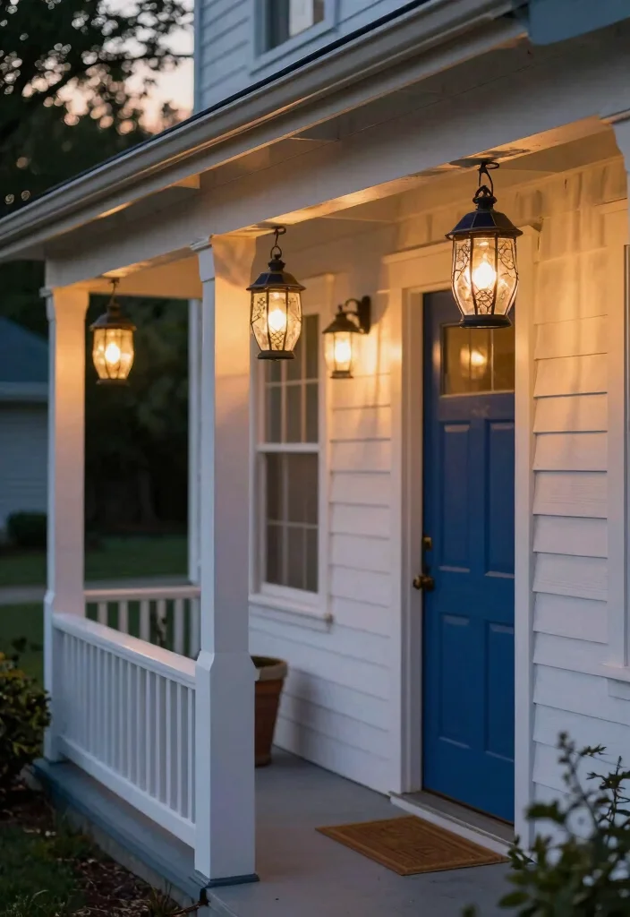 14 Front Door Entryway Ideas to Boost Curb Appeal 23 14 Front Door Entryway Ideas to Boost Curb Appeal 3. Eco Friendly Lighting 0