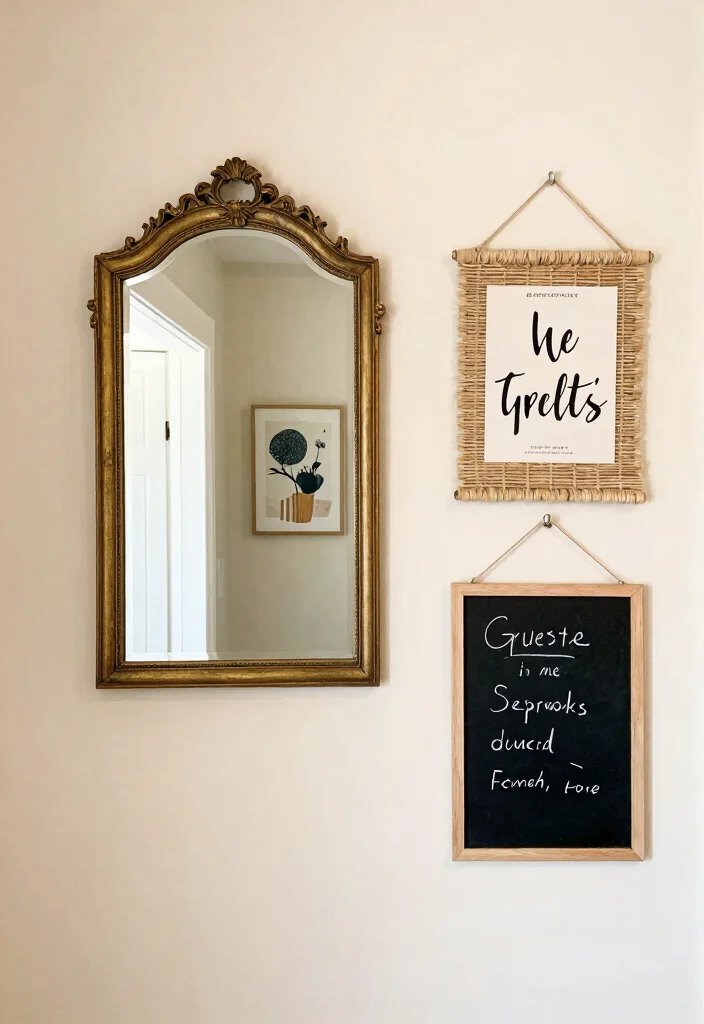 14 Front Entryway Exterior Ideas for Instant Charm 9. Unique Wall Accents 0