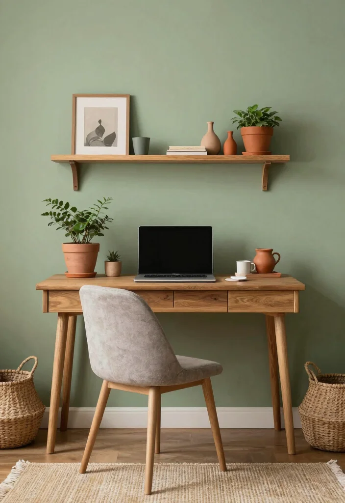 14 Home Office Decor Ideas for a Finished Look 50 14 Home Office Decor Ideas for a Finished Look 10. Color Palette Harmony 0