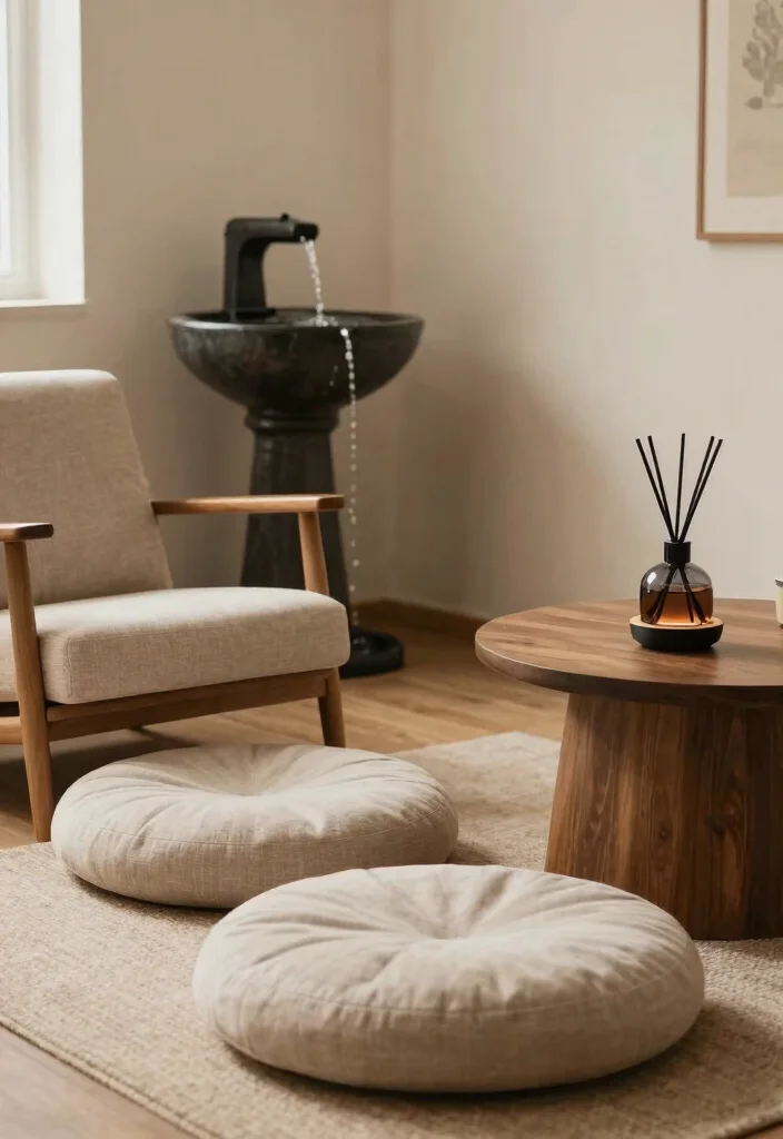 14 Home Office Decor Ideas for a Finished Look 51 14 Home Office Decor Ideas for a Finished Look 11. Mindful Break Area 0