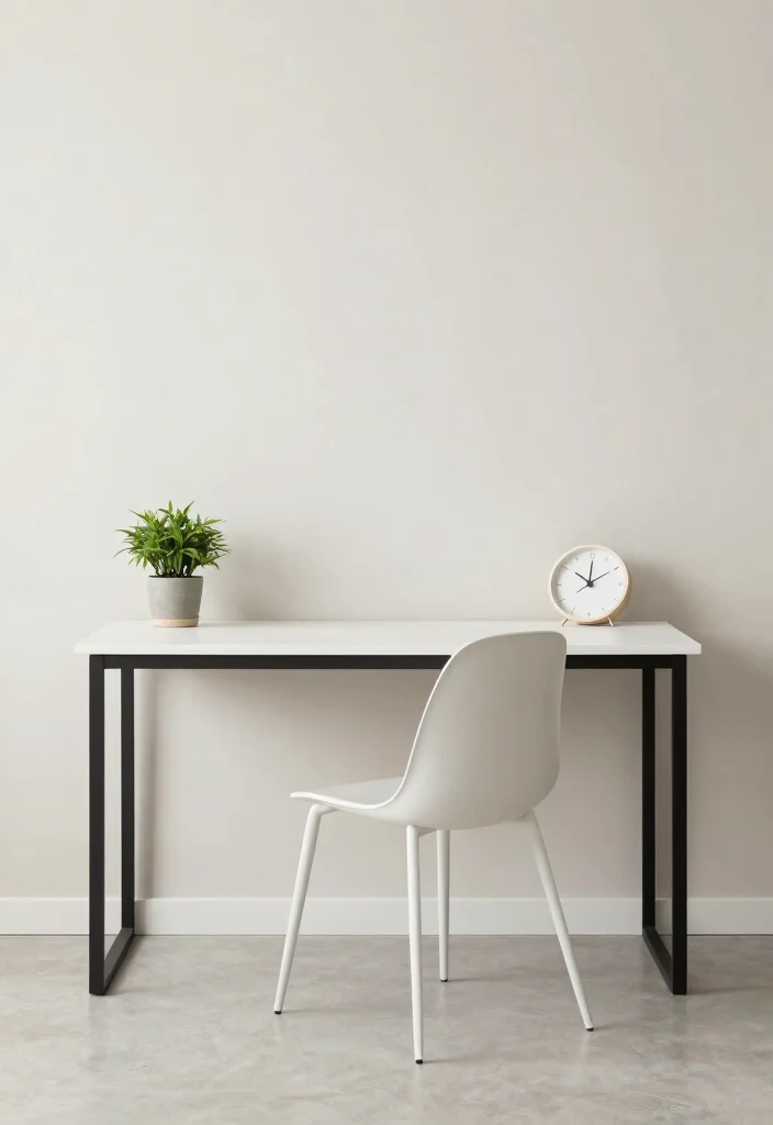 14 Home Office Decor Ideas for a Finished Look 64 14 Home Office Decor Ideas for a Finished Look 14. Mindful Minimalism 0
