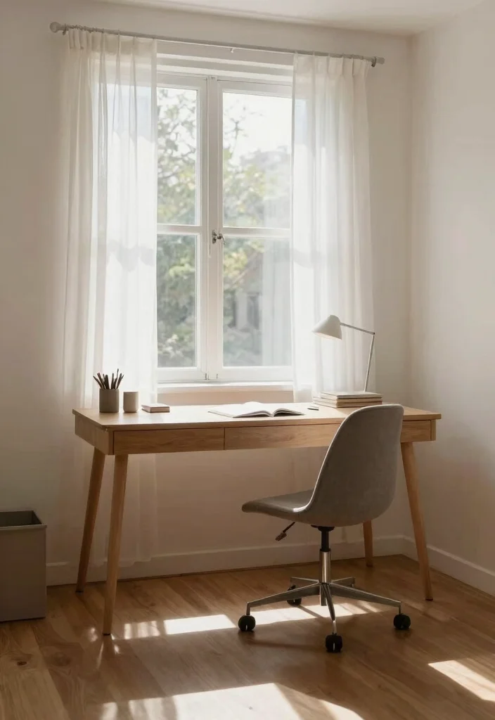 14 Home Office Decor Ideas for a Finished Look 26 14 Home Office Decor Ideas for a Finished Look 6. Natural Lighting 0