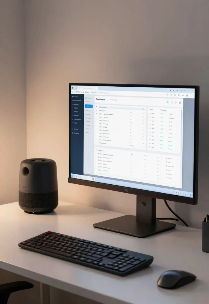 14 Home Office Decor Ideas for a Finished Look 49 14 Home Office Decor Ideas for a Finished Look 9. Smart Tech for Efficiency 0