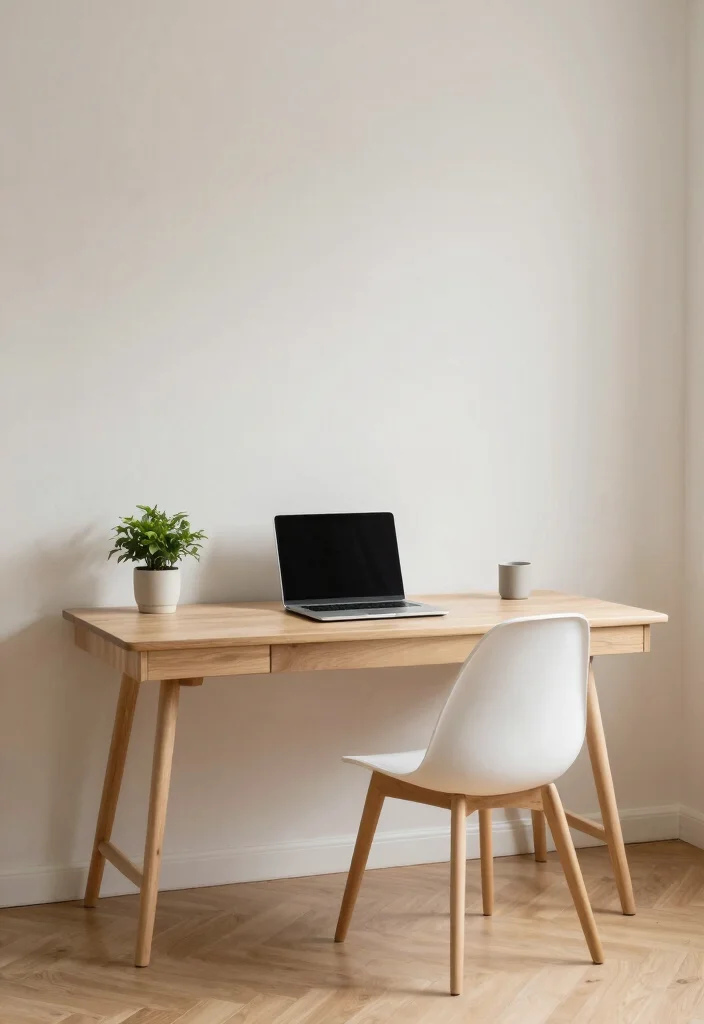 14 Home Office Ideas for Small Spaces 14. Embrace Minimalism 0