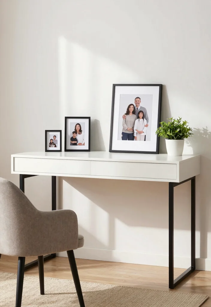 14 Home Office Ideas for Small Spaces 9. Personal Touches 0