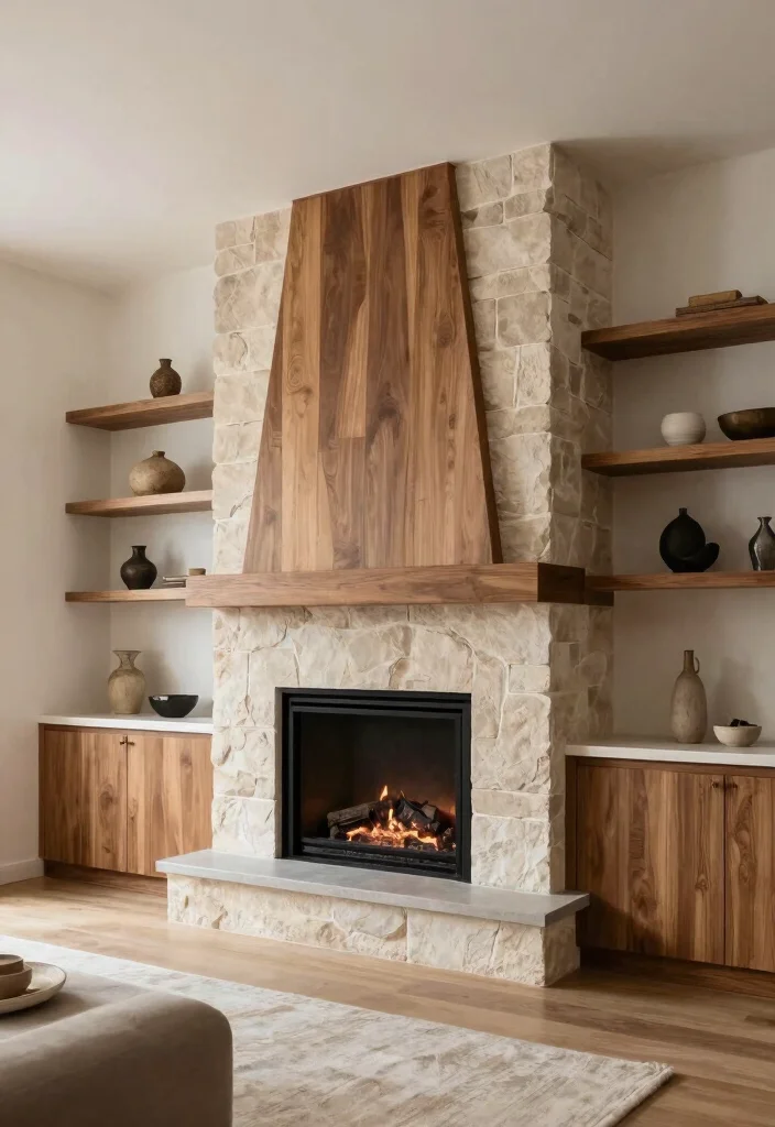 14 Modern Fireplace Ideas with Clean Architectural Lines 35 14 Modern Fireplace Ideas with Clean Architectural Lines 9. Custom Built Fireplaces 0