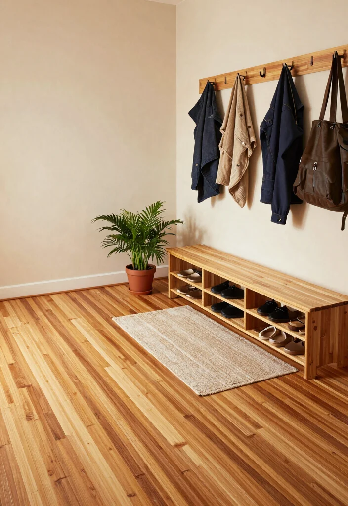 14 Mud Room Entryway Ideas That Stay Tidy 2. Eco Friendly Flooring Options 0