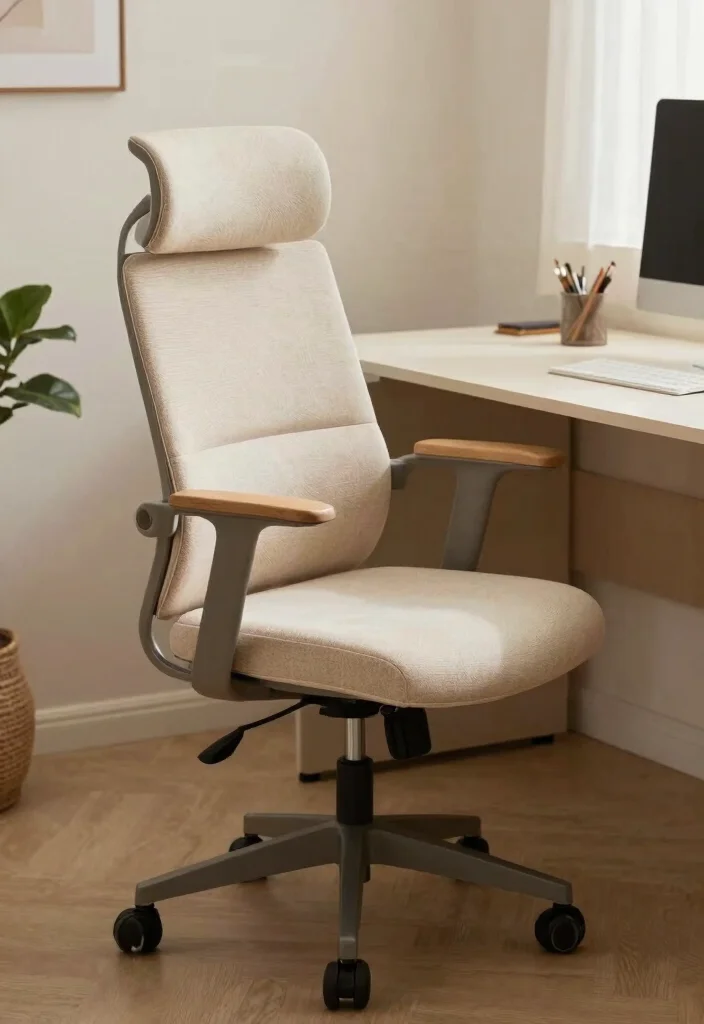 14 Office Decor Ideas to Boost Focus and Motivation 7. Sustainable Desk Chair 0