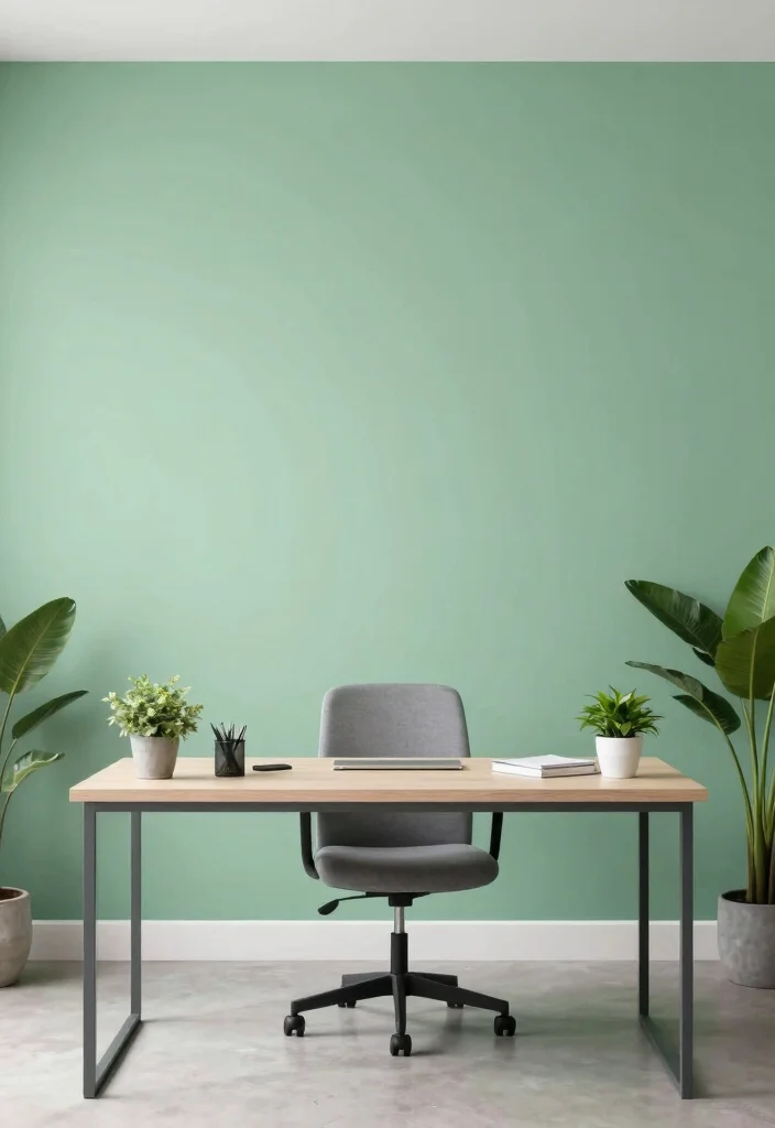 14 Office Decorating Ideas for Work Environments 5. Eco Friendly Paint Choices 0