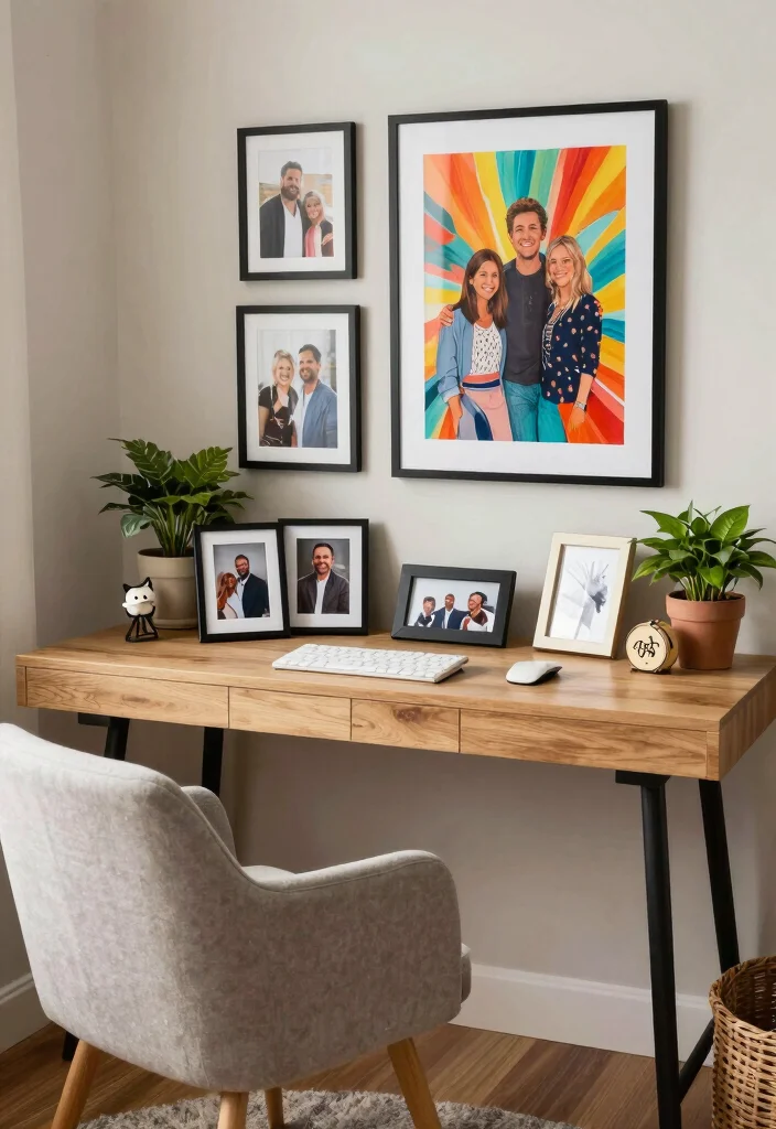 14 Office Ideas Home That Blend with Living Spaces 12. Personal Touches 0