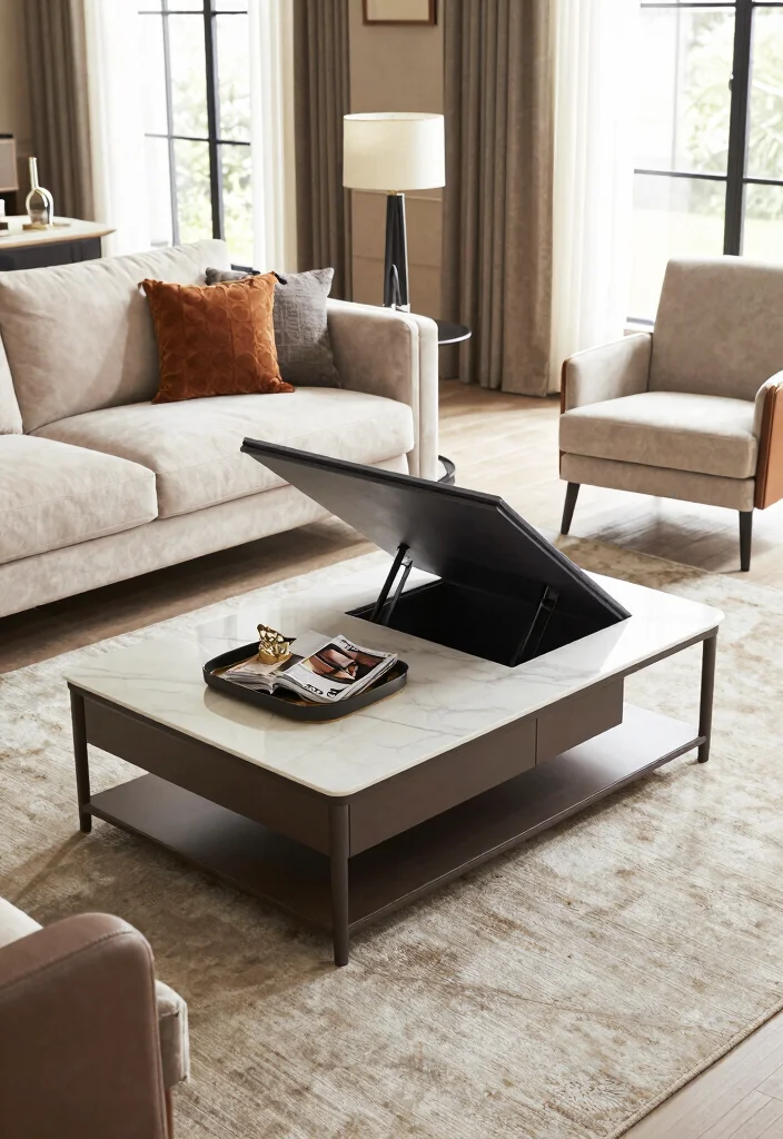 14 Office Ideas Home That Blend with Living Spaces 4. Multipurpose Furniture 0