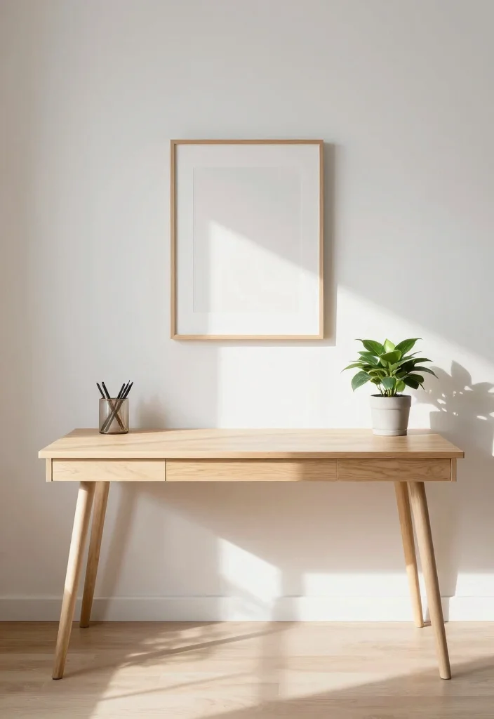 14 Office Ideas to Create a Productive Home Workspace 14. Keep it Minimal 0