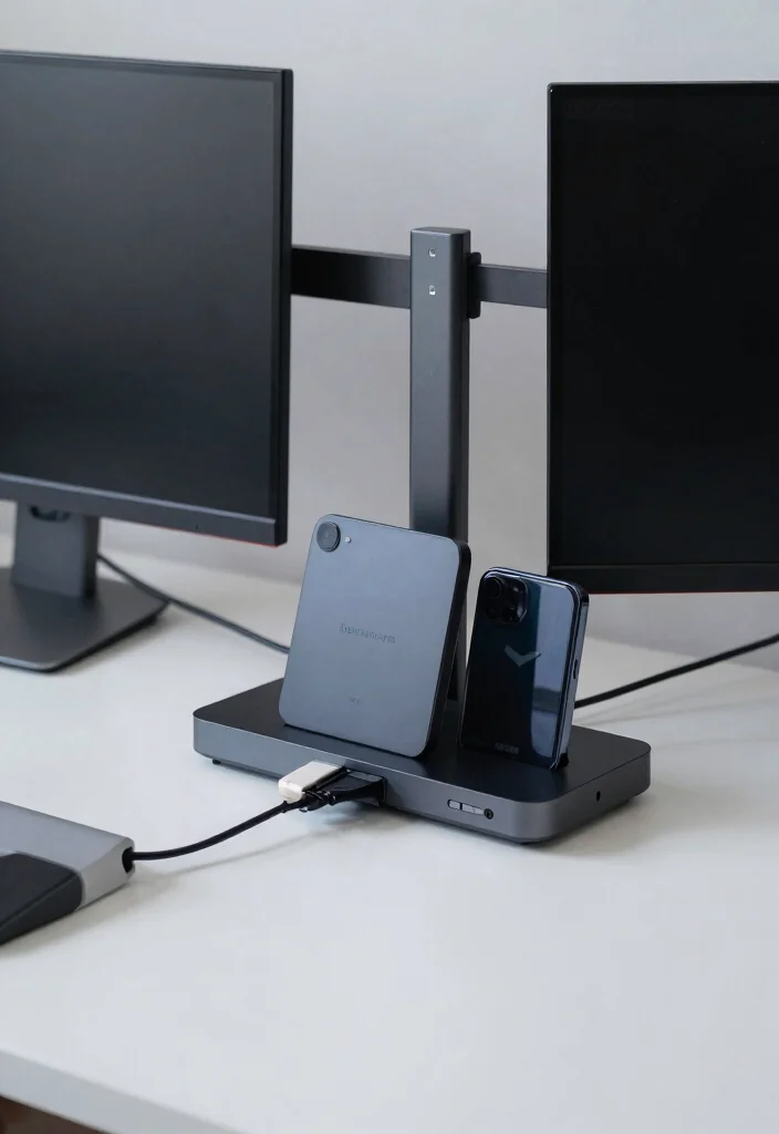 14 Office Ideas to Create a Productive Home Workspace 9. Tech Organization 0