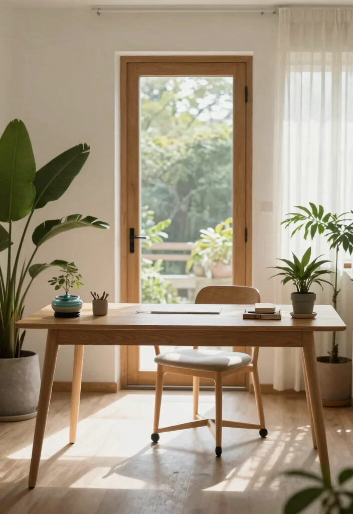 14 Office Setup Ideas Layout for Better Workflow 13. Feng Shui Focus 0