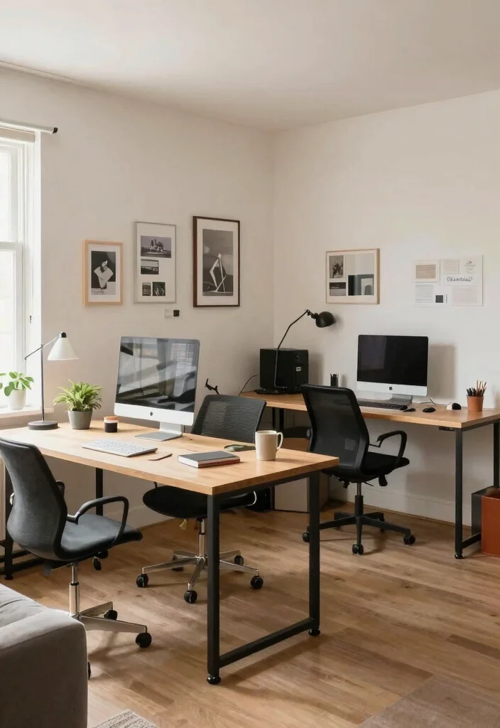 14 Office Setup Ideas Layout for Better Workflow 14. Flexible Workspace 0