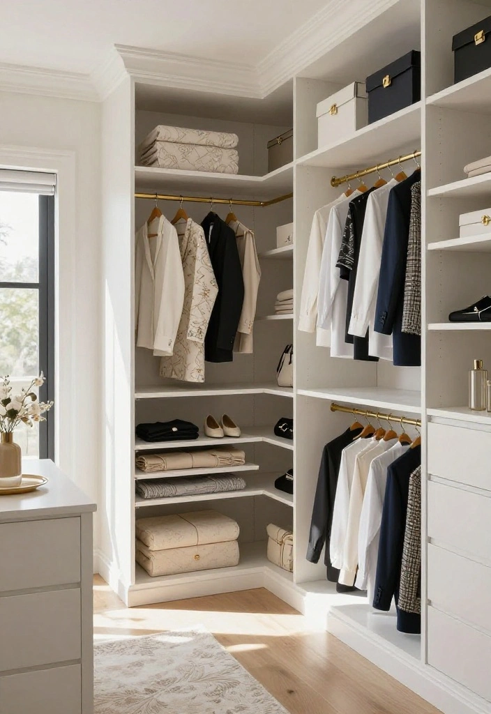 14 Walk-in Closet Ideas That Feel Clean and Boutique Style 65 14 Walk in Closet Ideas That Feel Clean and Boutique Style Conclusion 0 1