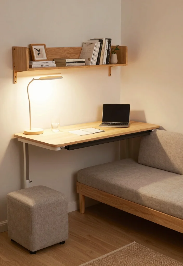 16 Home Office Ideas for Comfortable Everyday Work 10. Multi Functional Spaces 0