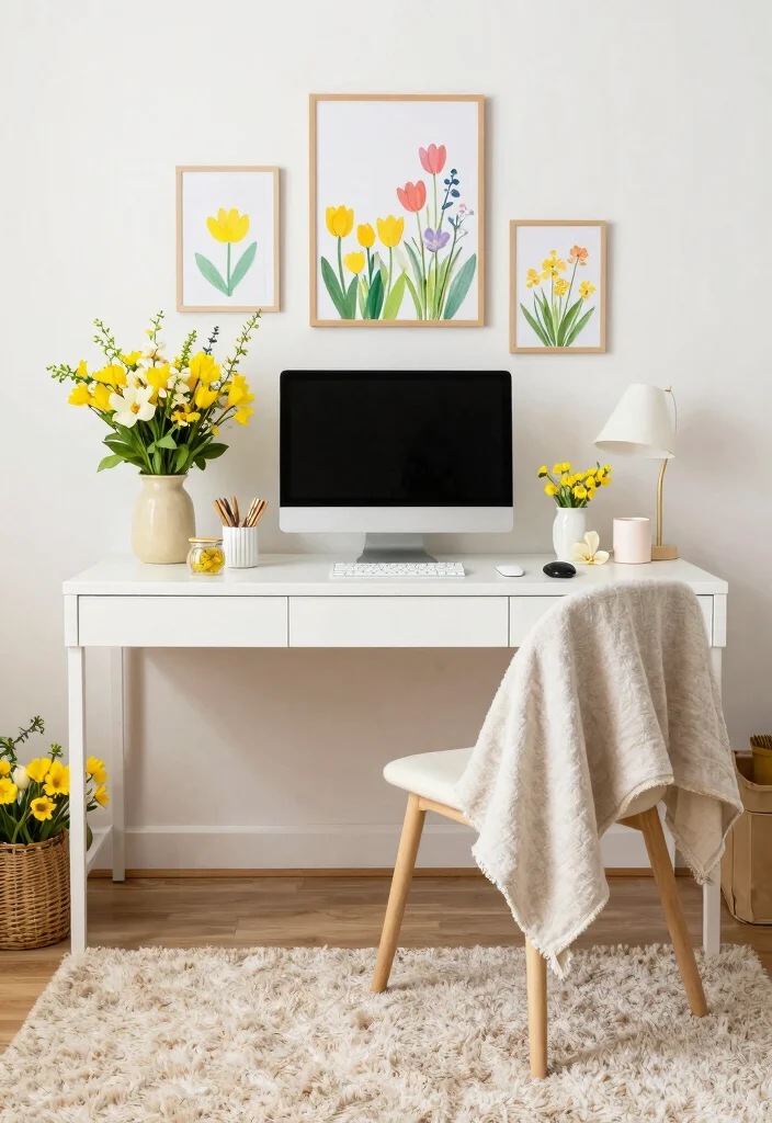16 Home Office Ideas for Comfortable Everyday Work 15. Seasonal Decor Changes 0